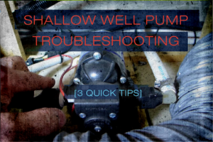 Shallow Well Pump Troubleshooting
