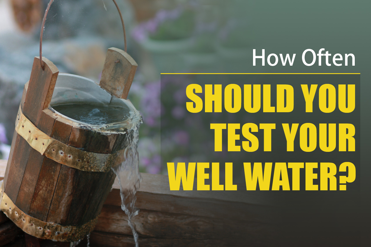 when to test well water
