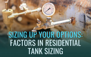 Factors in Residential Water Tank Sizing