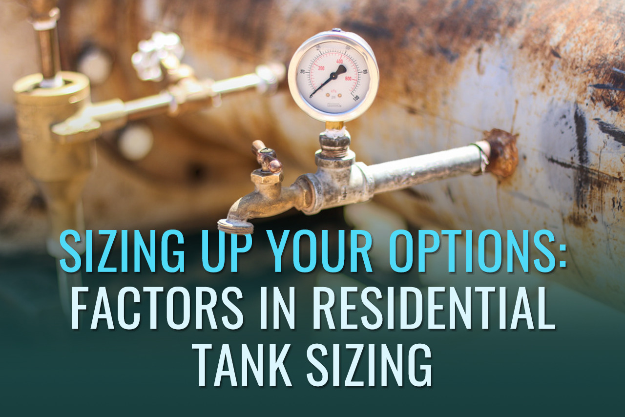 Factors in Residential Water Tank Sizing
